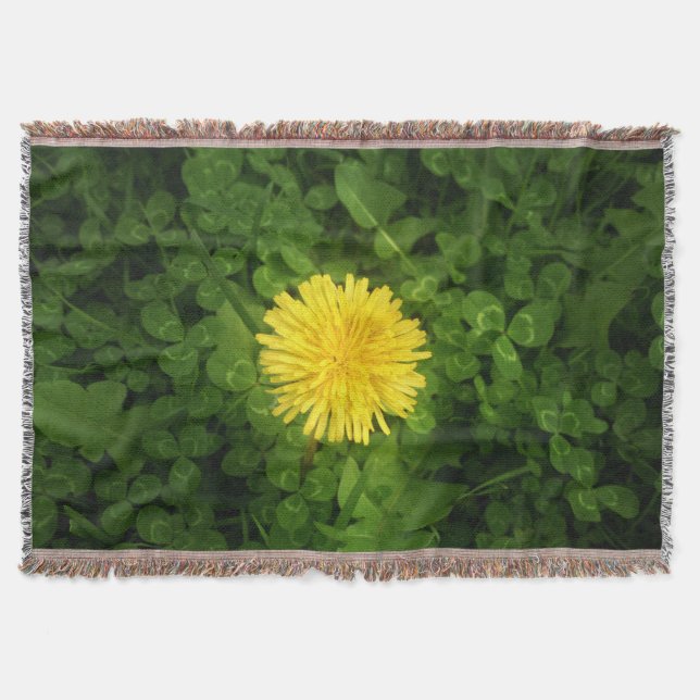 Dandelion Throw Blanket Mysfilt (Framsidan)