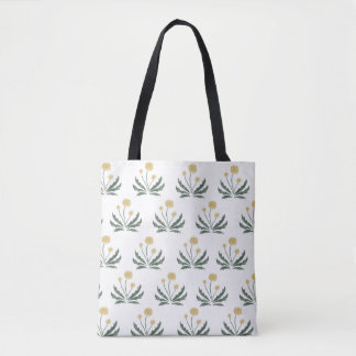 Dandelion Tote Bag Tygkasse