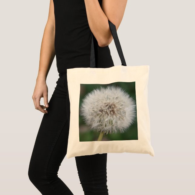 Dandelion Tote Bag Tygkasse (Framsida (produkt))