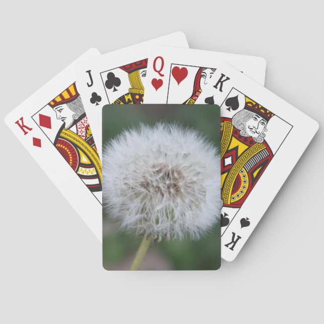 Dandelion-uppspelningskort Casinokort (Baksidan)