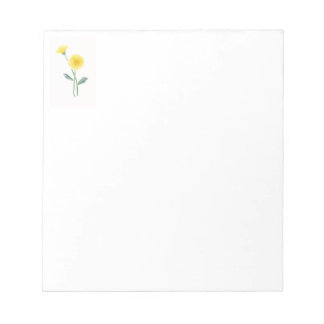 Dandelion vattencolor, Anteckningsblock