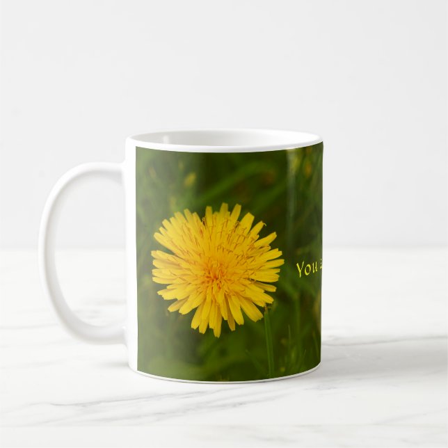 Dandelion-vykort Kaffemugg (Vänster)