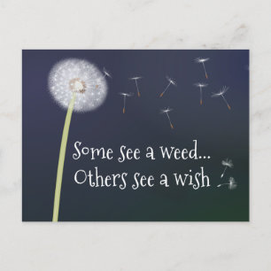 Dandelion-vykort Vykort