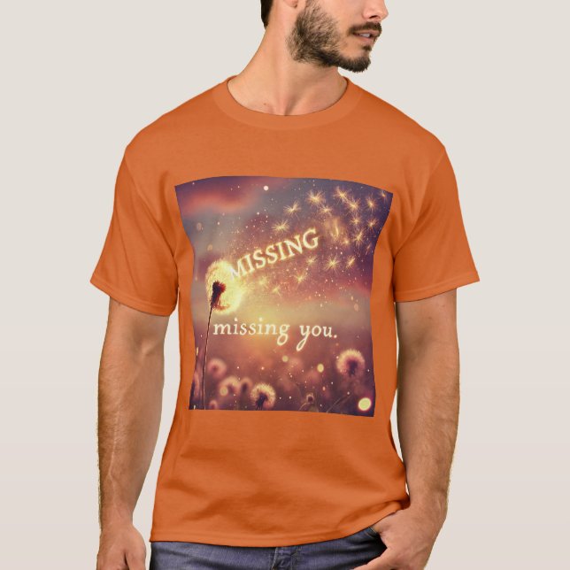 Dandelion Whisper Manar Tshirt T Shirt (Framsida)