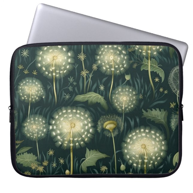 Dandelion Whispers Laptop Fodral (Framsidan)