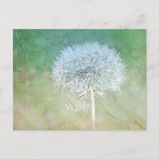 Dandelion Wish Dreamy Design Vykort
