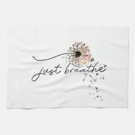 Dandelion Wish Kitchen Towel Sunset Butterflies Kökshandduk