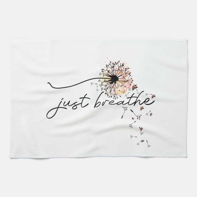 Dandelion Wish Kitchen Towel Sunset Butterflies Kökshandduk (Horisontell)