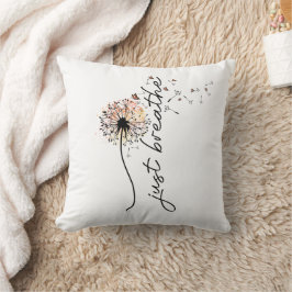 Dandelion Wish Sunset Butterfly Accent Kudde