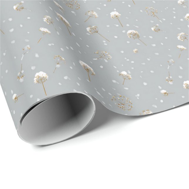 Dandelion Wish Wrapping Paper Presentpapper (Rullad Hörn)
