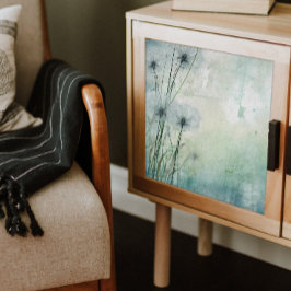 Dandelioner i Blue Dimma Decoupage