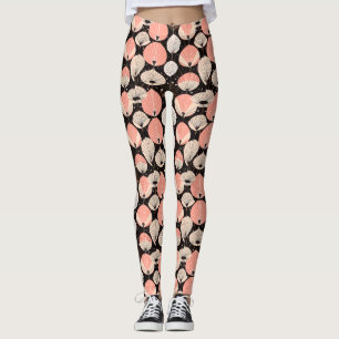 Dandelioner - Medelårhundrade - Retro Modern desig Leggings