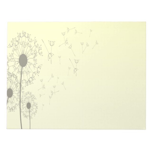 Dandelions Anteckningsblock (Framsida)