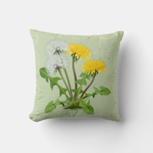 Dandelions blommigt kudde