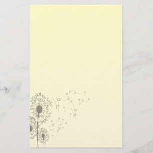 Dandelions Brevpapper