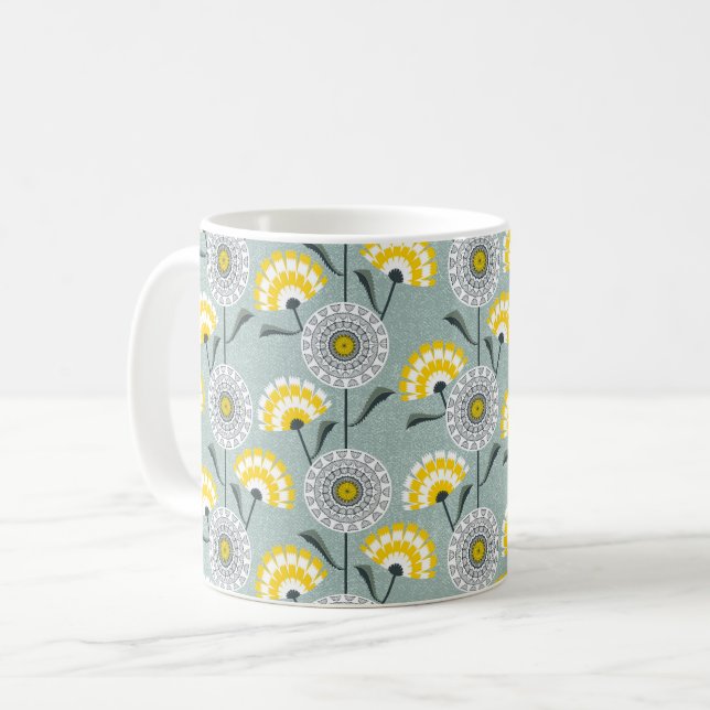 Dandelions fält kaffemugg (Framsida vänster)
