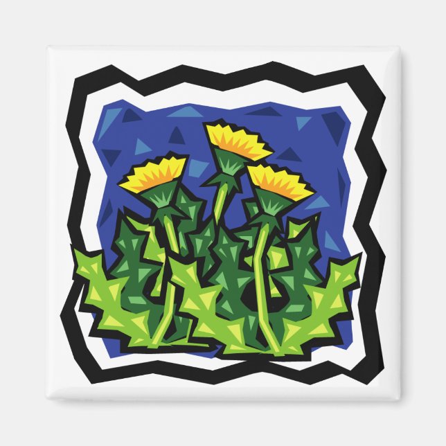 Dandelions Magnet (Framsidan)