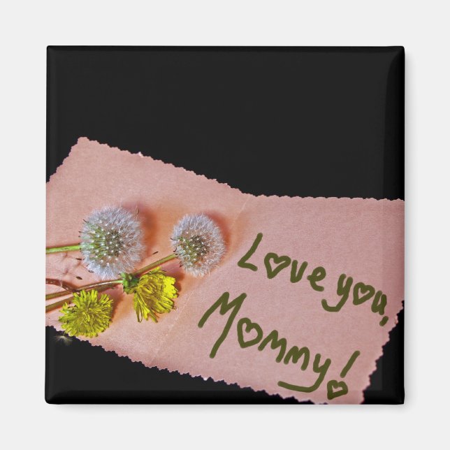 Dandelions Magnet (Framsidan)