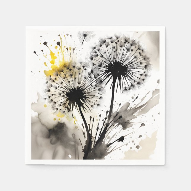 Dandelions Pappersservett (Framsidan)