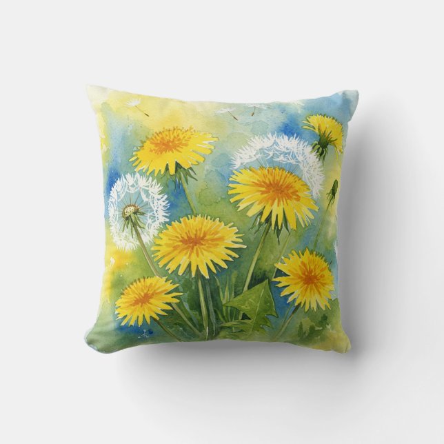 Dandelions Pillow Kudde (Framsida)