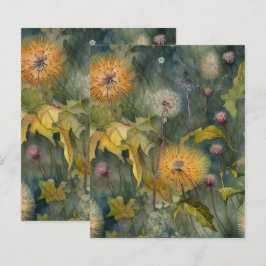 Dandelions skrapbok Papper