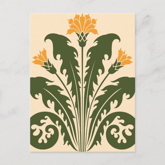 Dandelions Vykort (Framsida)