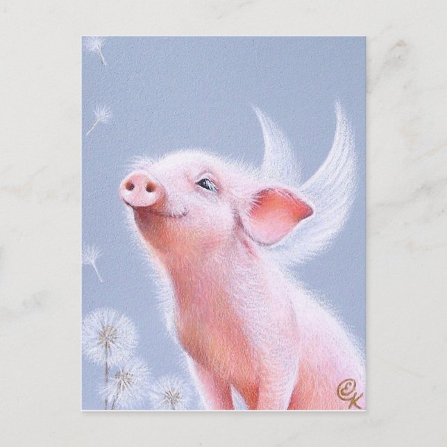 Dandelions Vykort (Framsida)