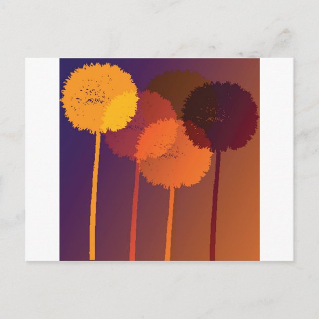 dandelionur vykort (Framsida)