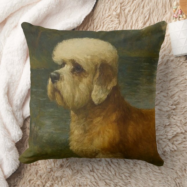 Dandi Dinmont Terrier Kudde (Filt)