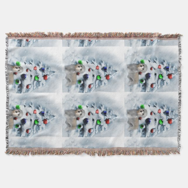 Dandie Dinmont jul Mysfilt (Framsidan)