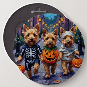 Dandie Dinmont Terrier Halloweentrick-or-treat Knapp