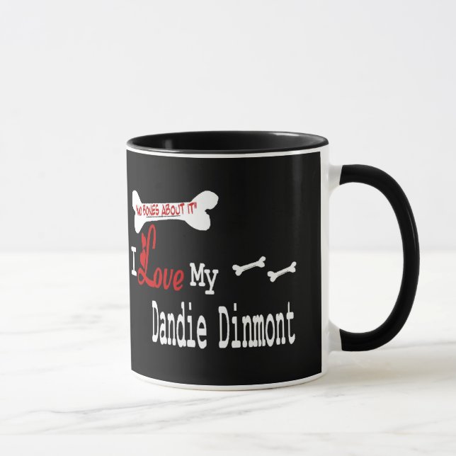 Dandie Dinmont Terrier (I Kärlek) Mugg (Höger)