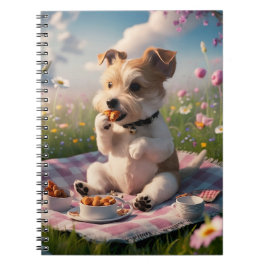 Dandie Dinmont Terrier i Picnic Anteckningsbok