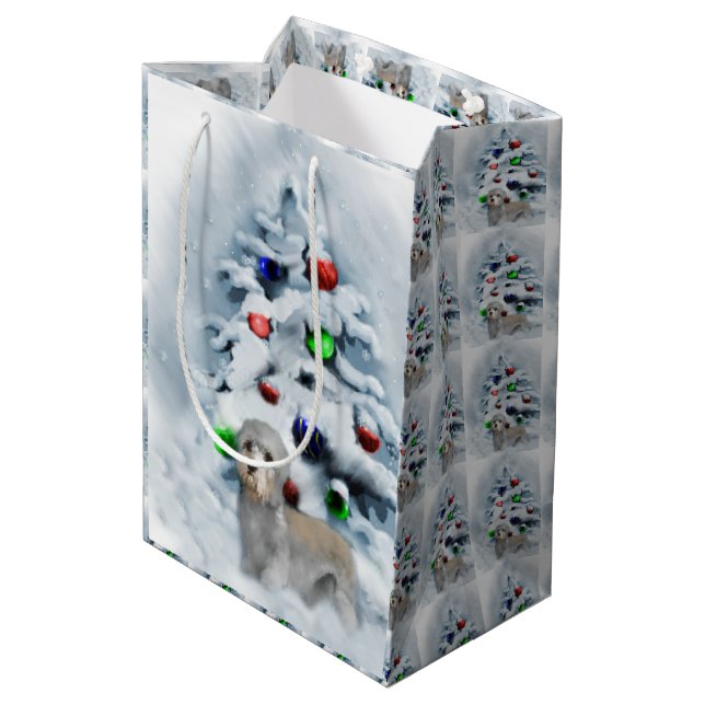 Dandie Dinmont Terrier jul (Baksidan Vinklad)