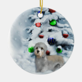 Dandie Dinmont Terrier jul Ornament