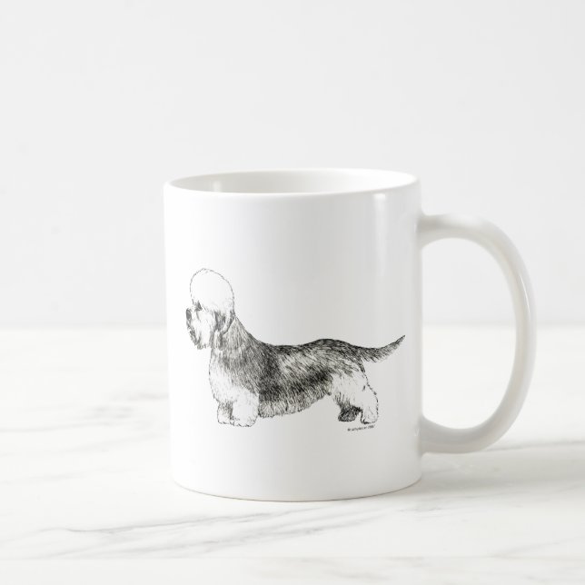Dandie Dinmont Terrier Kaffemugg (Höger)