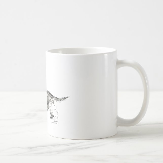 Dandie Dinmont Terrier Kaffemugg (Höger)