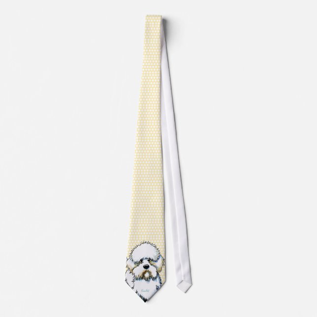 Dandie Dinmont Terrier Neck Tie Slips (Framsida)