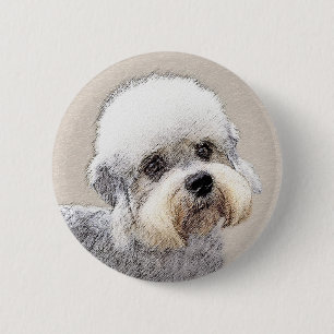Dandie Dinmont Terrier Painting Original Hund Art Knapp
