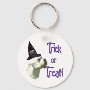 Dandie Dinmont Terrier Trick Nyckelring