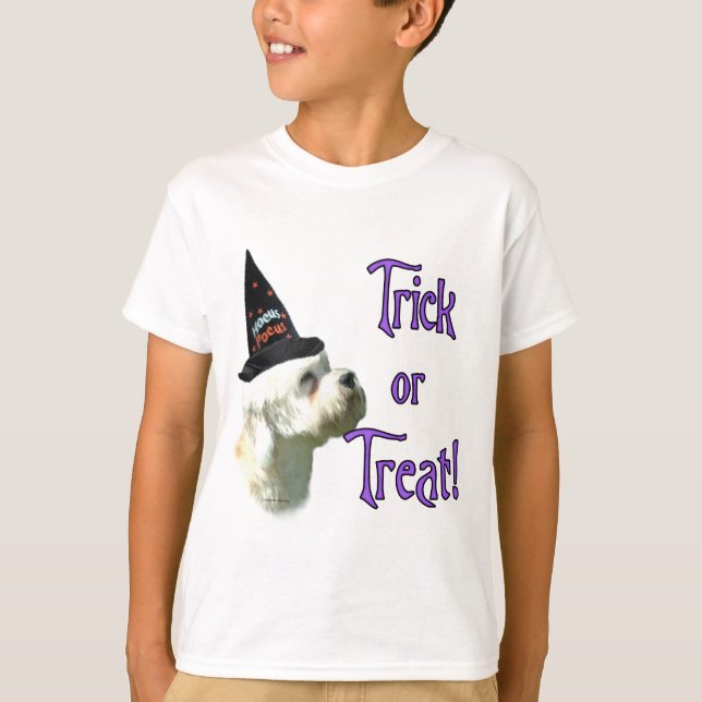 Dandie Dinmont Terrier Trick T-shirt (Framsida)