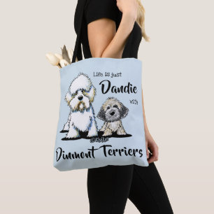 Dandie Dinmont Terriers Tygkasse