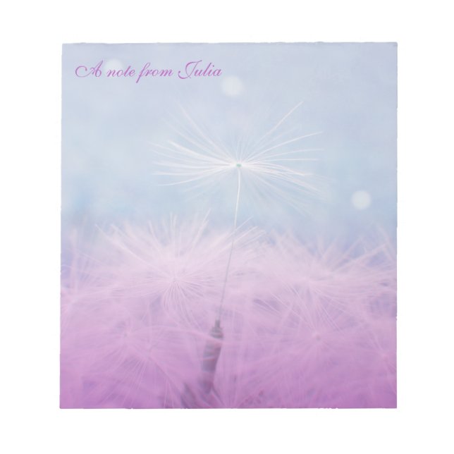 Dandilion Wish Notebook, Jotter, Anteckningsblock (Framsida)