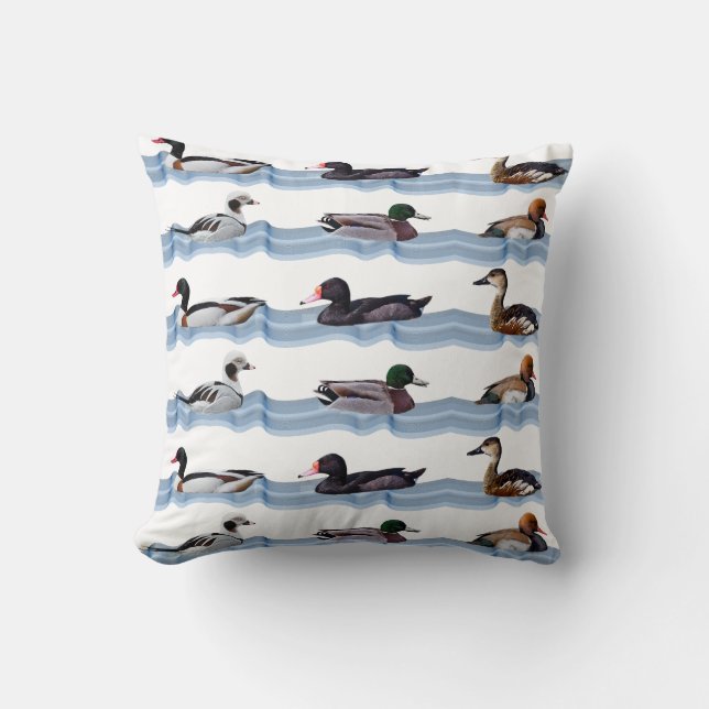 Dandy Ducks kudde (välj färg) (Framsida)