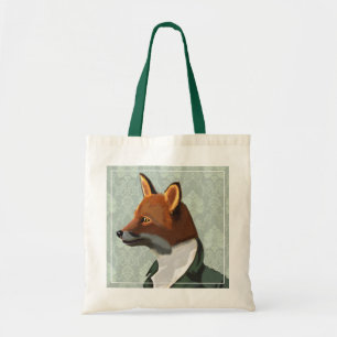 Dandy Fox Porträtt 2 Tygkasse