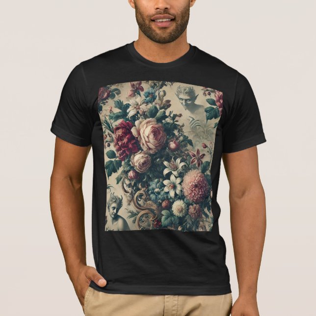 Dandydjävlar – gotisk kroppsnära konst t shirt (Framsida)