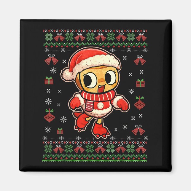 Dandy's Christmas World Shelly For Men Women Boys  Magnet (Framsidan)