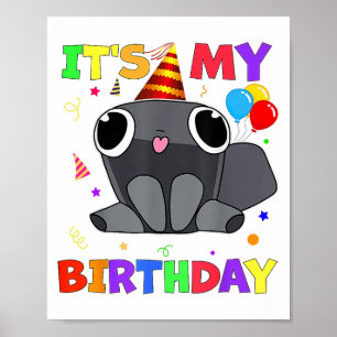 Dandys Pebble Birthday Dekoration World För barn B Poster