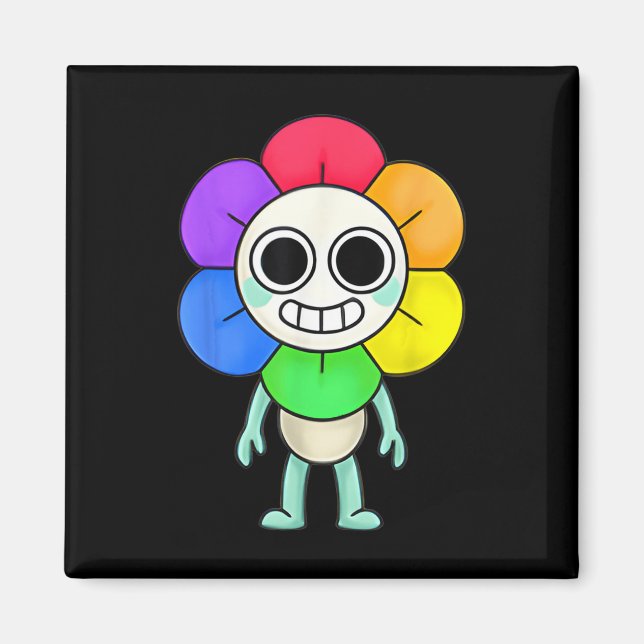 Dandy's World Costume För barn and Vuxnas Christma Magnet (Framsidan)