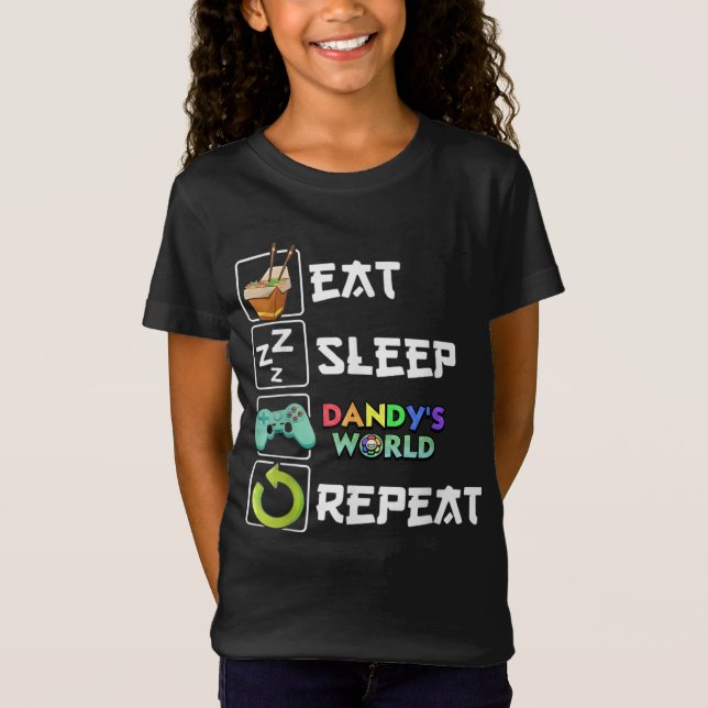 Dandy's World Design | lustig skål för dandys-värl T Shirt (Framsida)